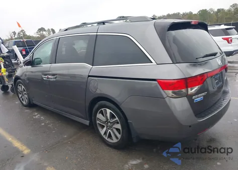 2015 Honda Odyssey Touring/Touring Elite from USA, damaged, VIN 5FNRL5H93FB012426